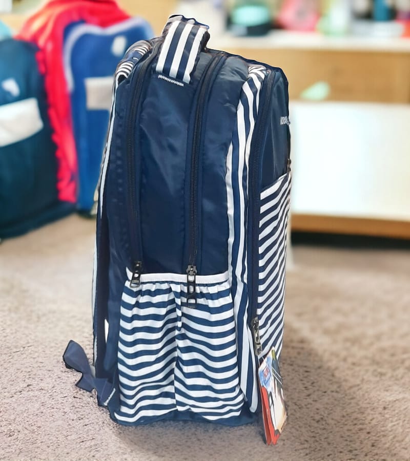 WILDCRAFT Premium Quality Backpack 30L with 3 compartments – School Bags for Students/Adults (Blue) view 3