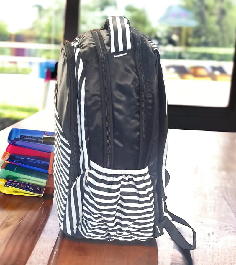 WILDCRAFT Premium Quality Backpack 30L with 3 compartments – School Bags for Students/Adults (Black) view 3