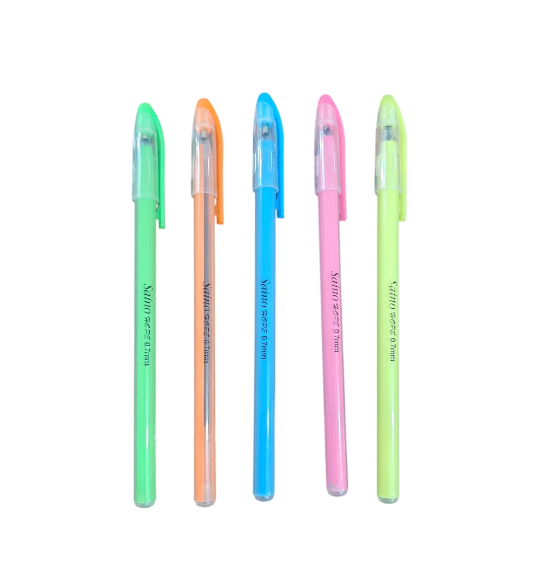 Saino Hope Ball Pen – Blue Ink | Pack of 10 | 0.7 mm Tip Smooth Writing Pens for Home, School & Office view 2