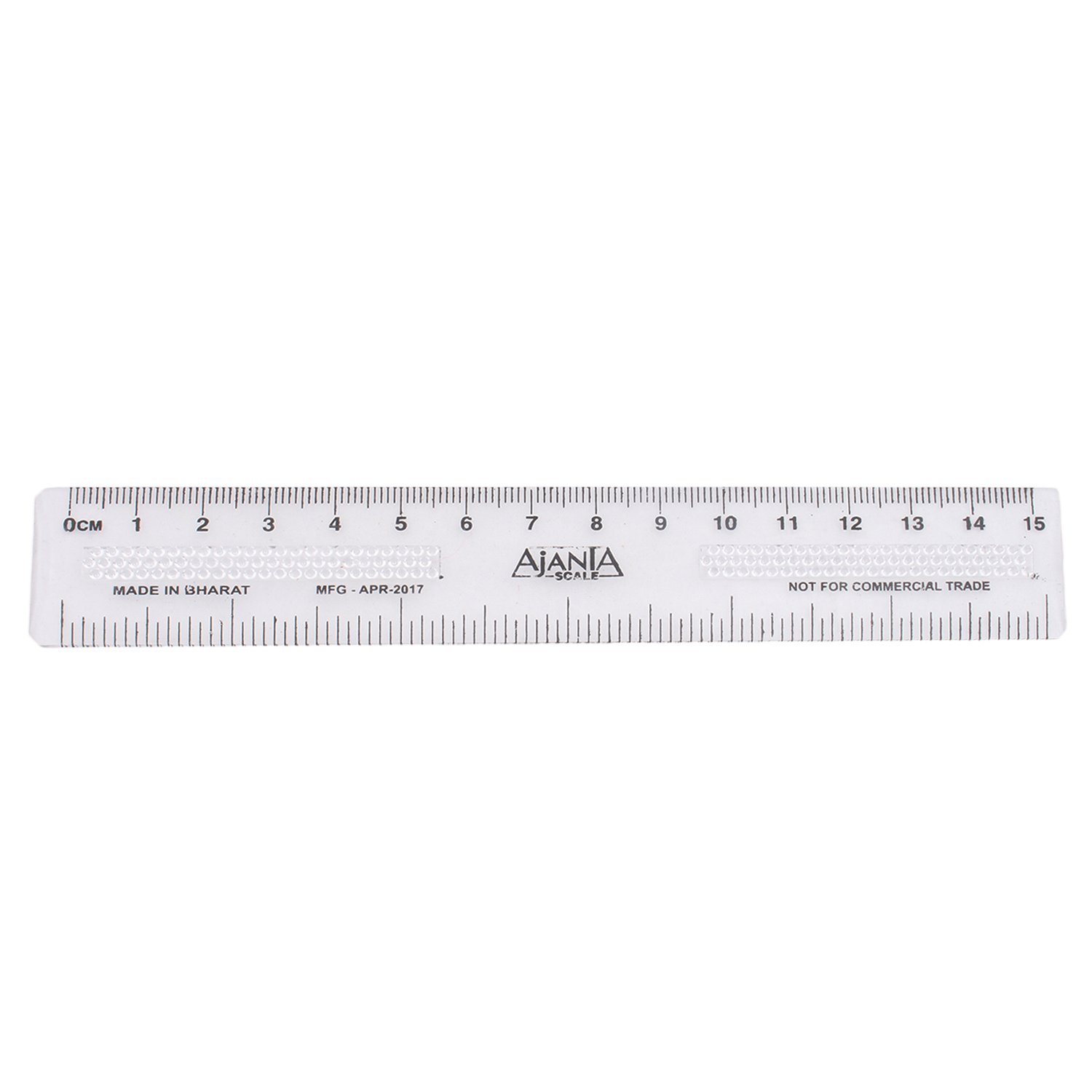Ajanta 4-Piece Premium Mathematical Instrument Set (1 Premium 15 cm Ruler, 2 Premium Set Squares (45 Degree & 60 Degree), and 1 Premium 180 Degree Protector) view 2