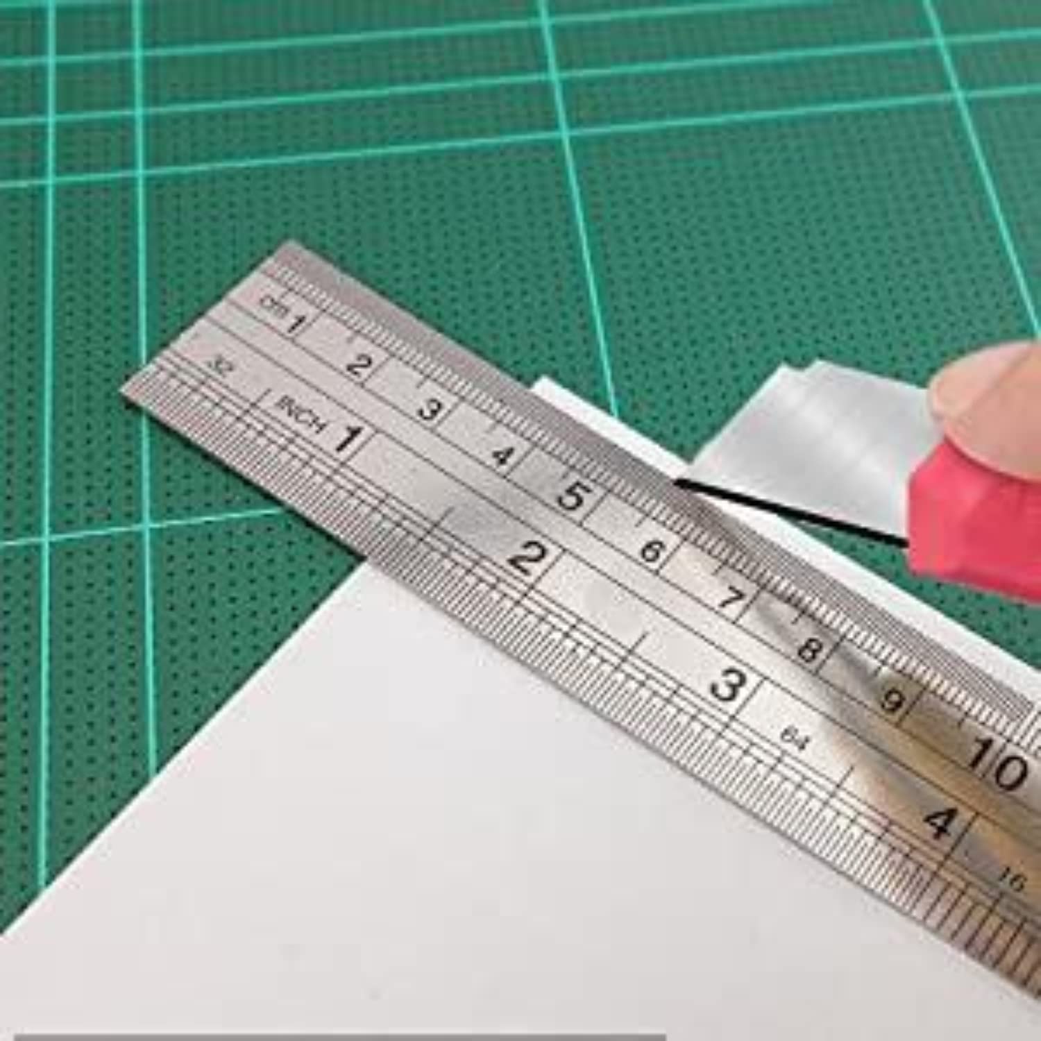 Ajanta 18mm Paper Cutter Utility Knife Retractable (Pack of 1), Cutter for craft, Compact For Carving and Paper Cutting view 2