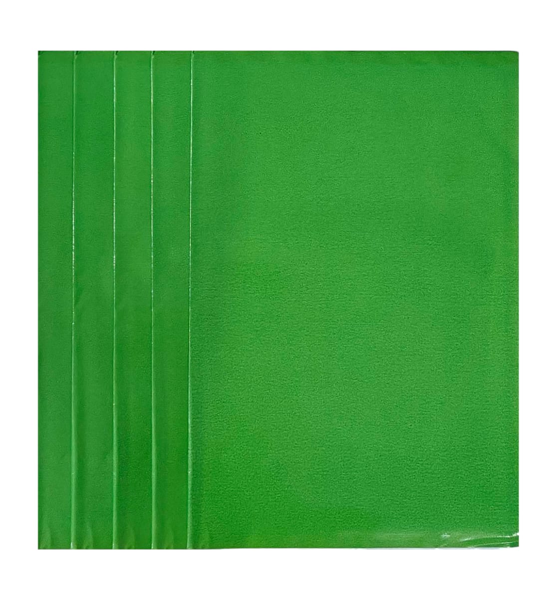 Laminated Green Book Cover | School Book Cover – Waterproof & Durable Ready-to-Use Notebook Covers (20 Pcs, 35x48 cm) view 3