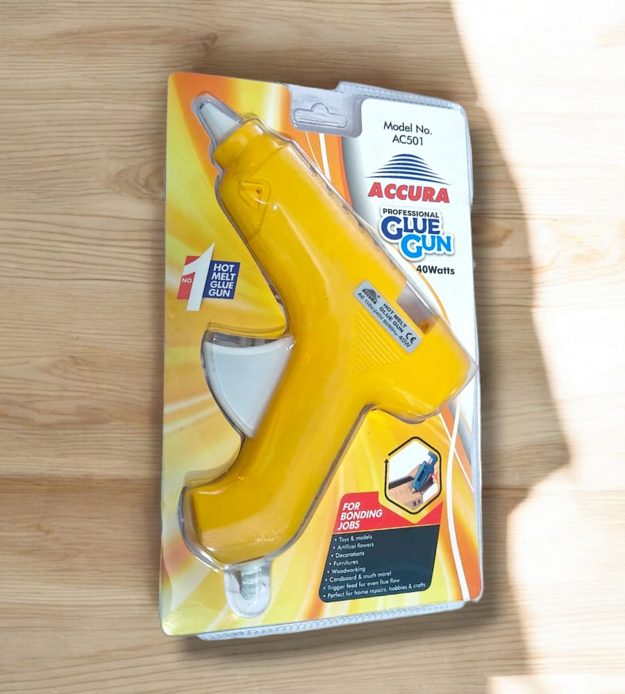 ACCURA 40W Hot Melt Glue Gun – Corded Electric