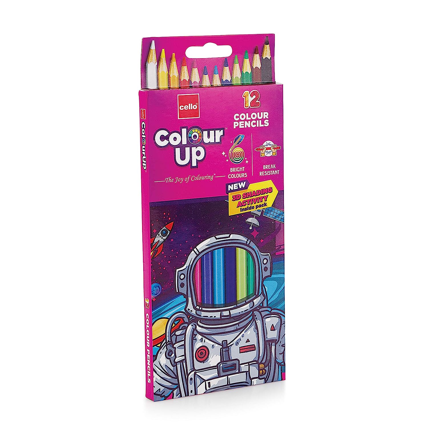 BIC Cello Colour Up Colour Pencils - 12 pcs - Buy Online at Your NoteBook