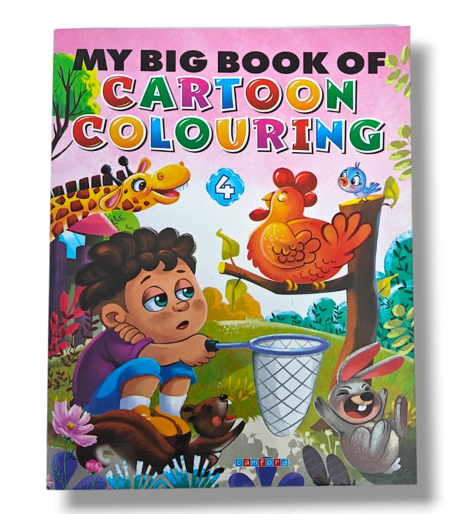 Big Cartoon Colouring Book – 4