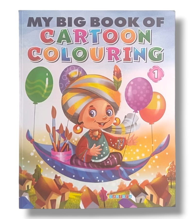 Big Cartoon Colouring Book - 1