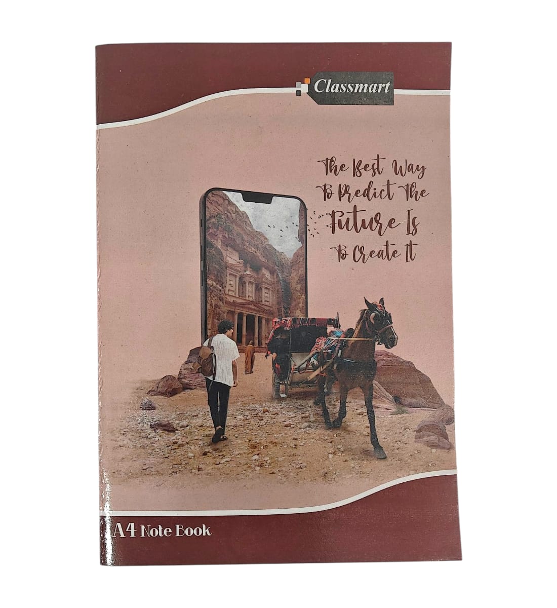 Classmart A4 Super Rough Notebook - Single Line 280 Pages