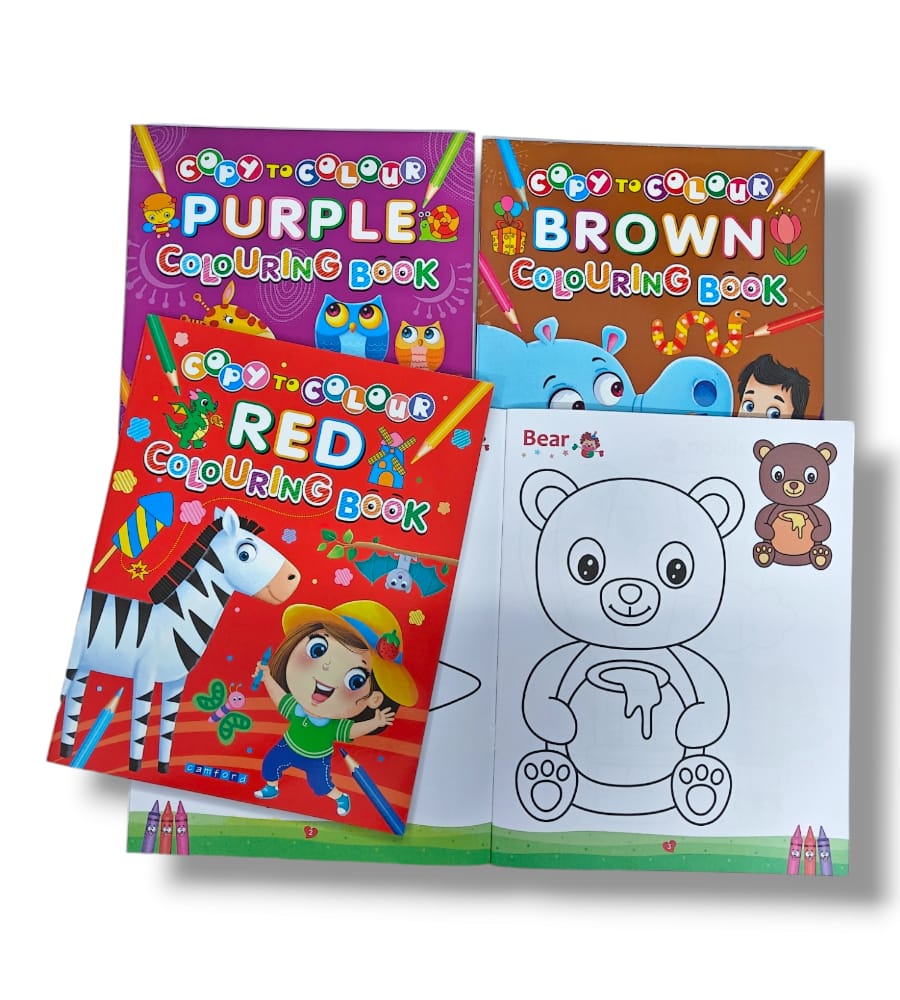 Copy To Colours Colouring Book – Mix Design
