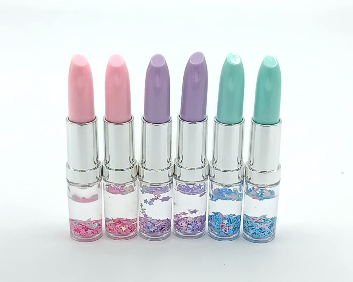 Cute lipstick Styling writing gel pen with star glitter, Designer Pen Pack of 1 - Buy Online at Your NoteBook