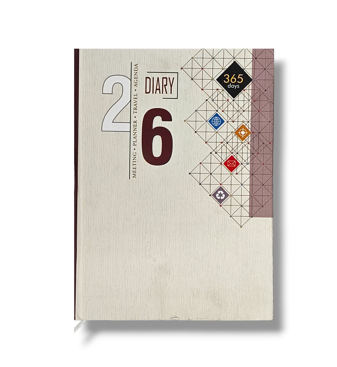 Executive Standard A4 Diary 2026 | 365 Pages New Year Diary 25 x 18 CM | Hardbound Business Planner, Calendar 2026 with Hardbound Cover