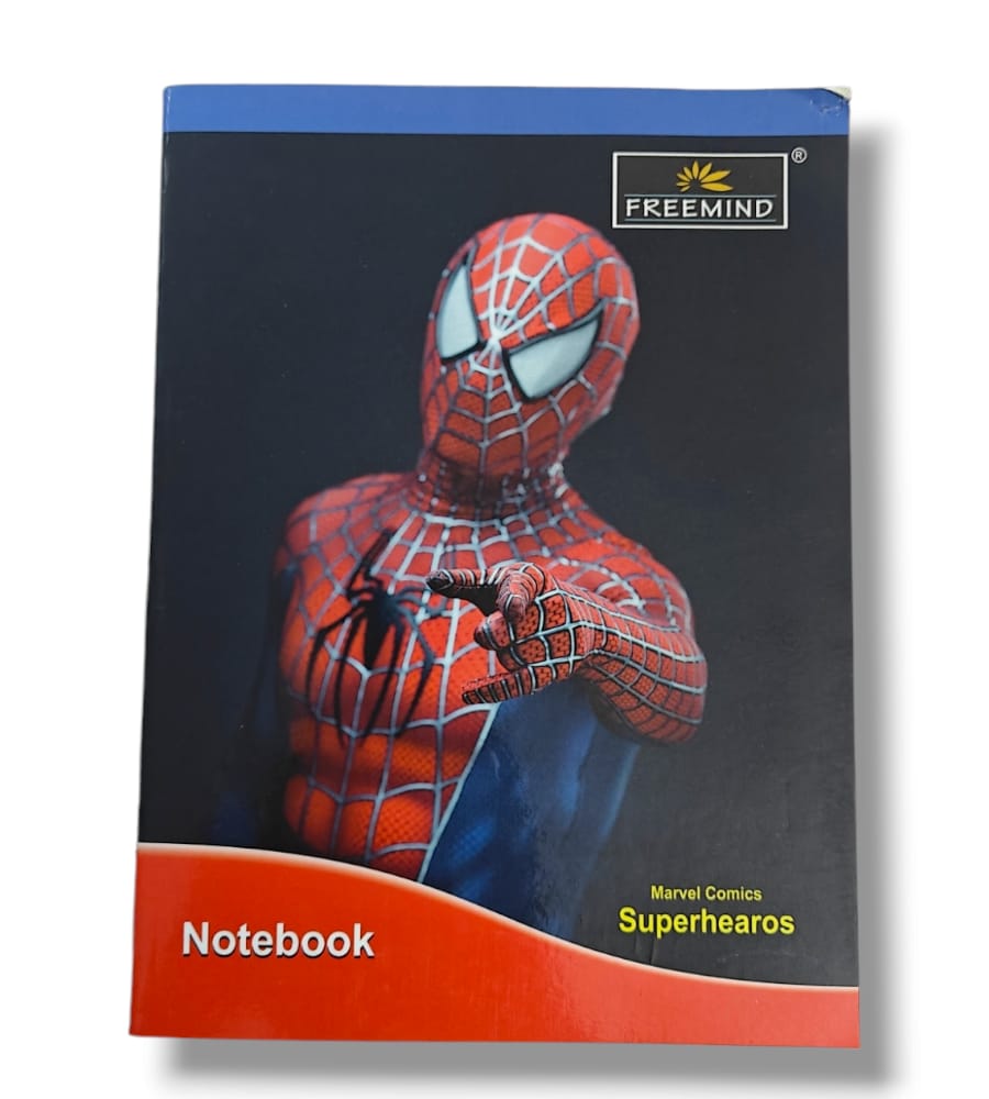 Freemind Notebook – Square 1 cm, 132 Pages, 24x18 cm