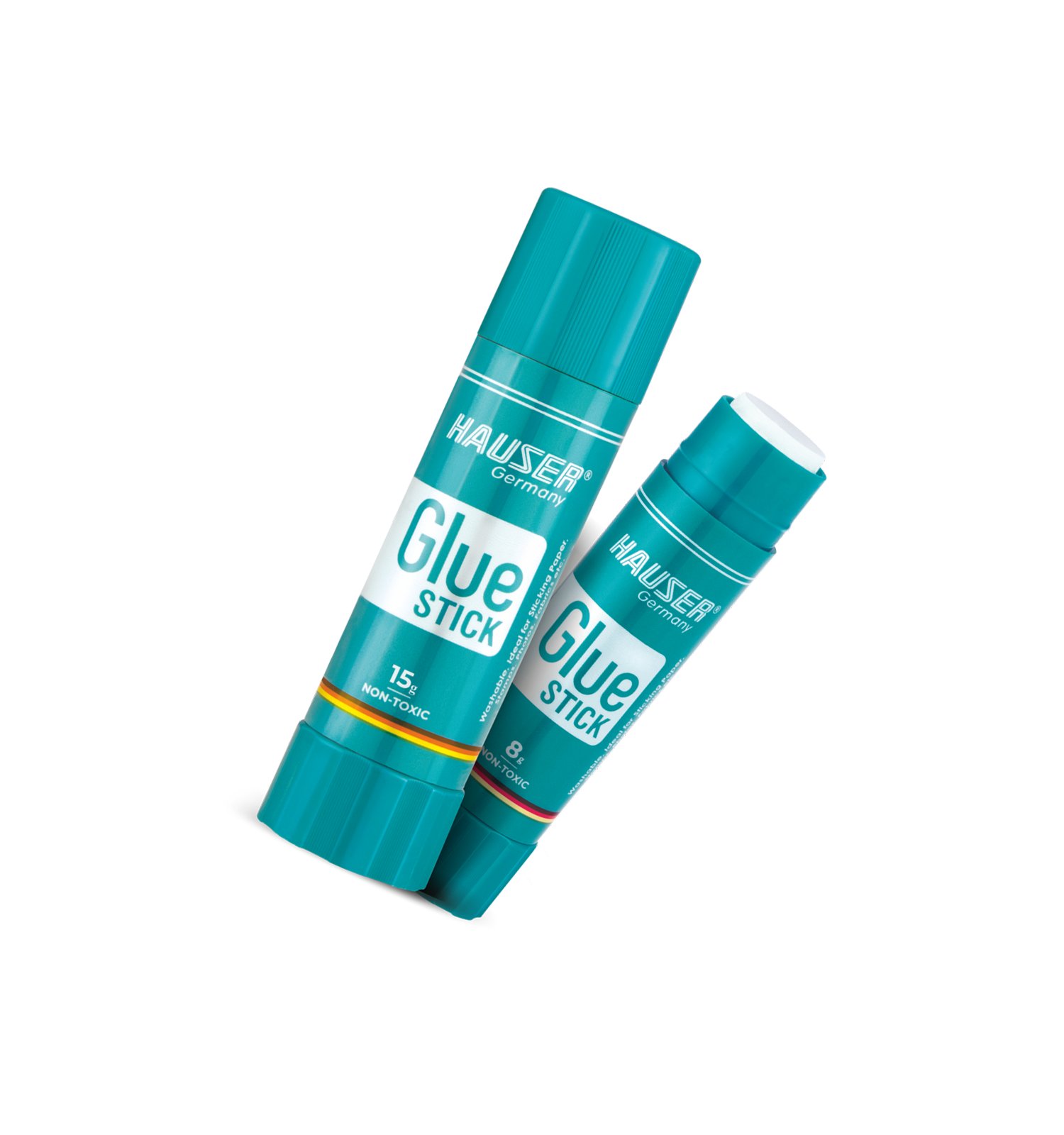 Hauser Non-Toxic Glue Stick - 15g, Set of 2