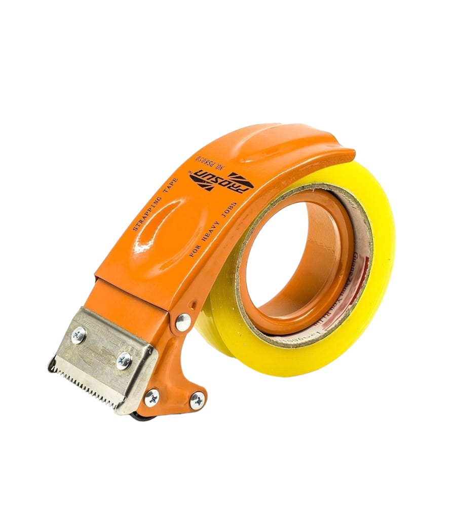 Prosun Metal Packing Tape Dispenser - Multicolor Tape Cutter for Home & Office Use