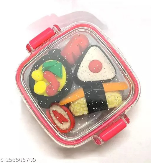 Single Box Eraser Pack Food Theme designs cute erasers kids box erasers for Girls Boys/School Supply Fancy Stationery Sets - Buy Online at Your NoteBook