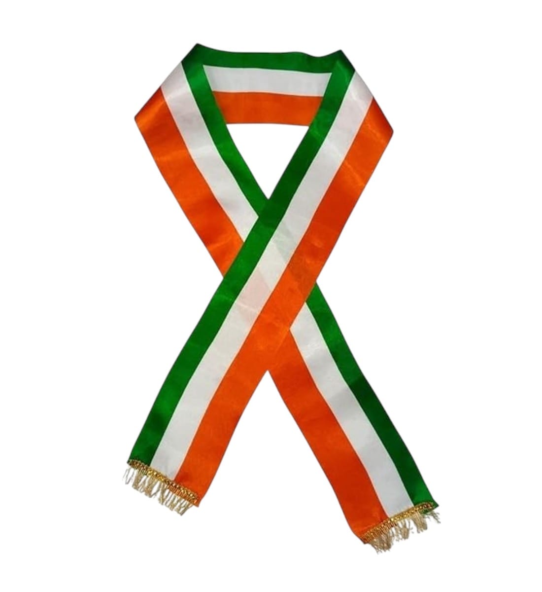 Tricolor Stole for Kids & Adults | Tiranga Stole | Patriotic Scarf for Independence Day & Republic Day | National Flag Dupatta - Buy Online at Your NoteBook